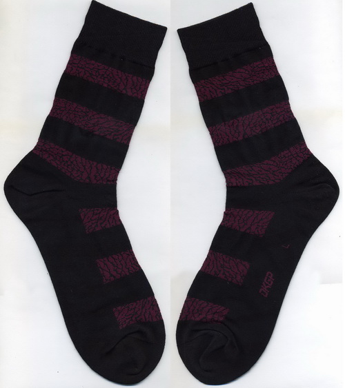 時尚裂紋紳士襪