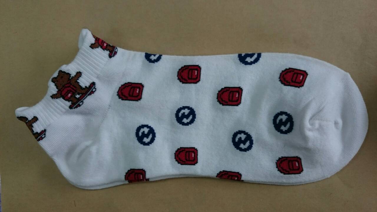 平面船型襪#滑板熊