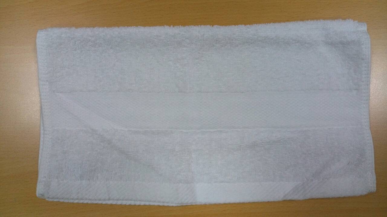 素緞方巾(白)