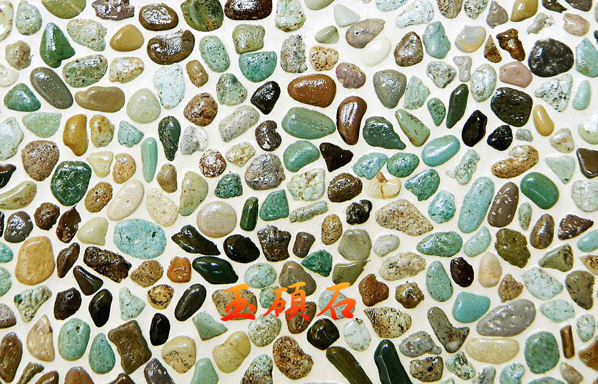 建築石材-其他-石材馬賽克YSA011#3 果綠石