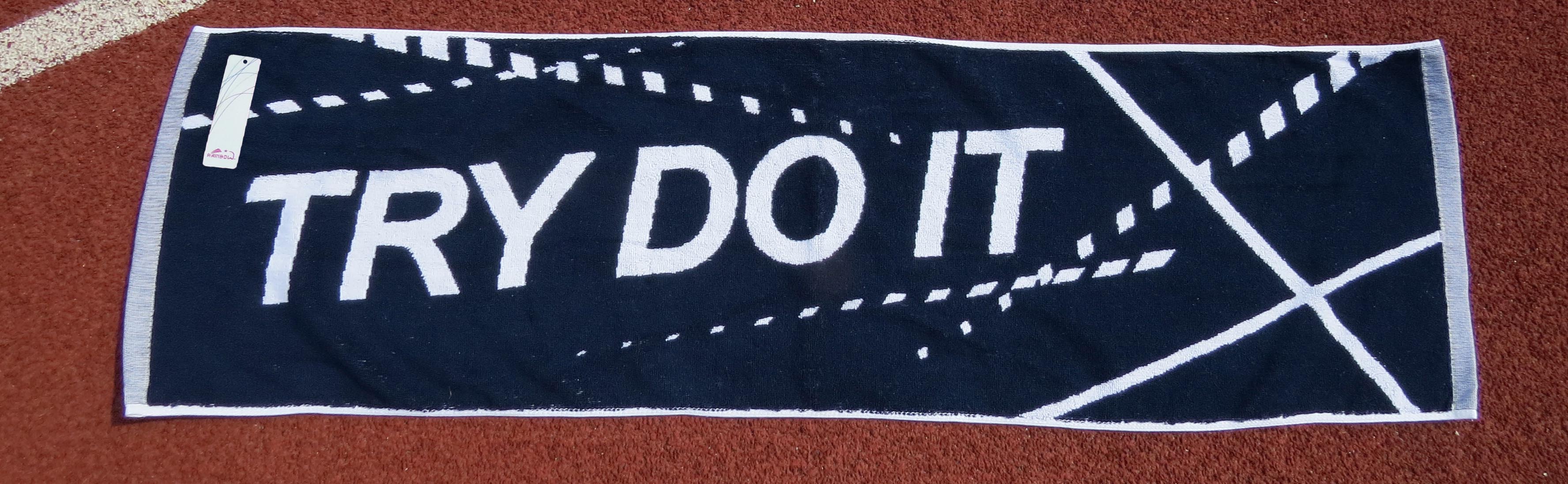 TRY DO IT提花運動巾