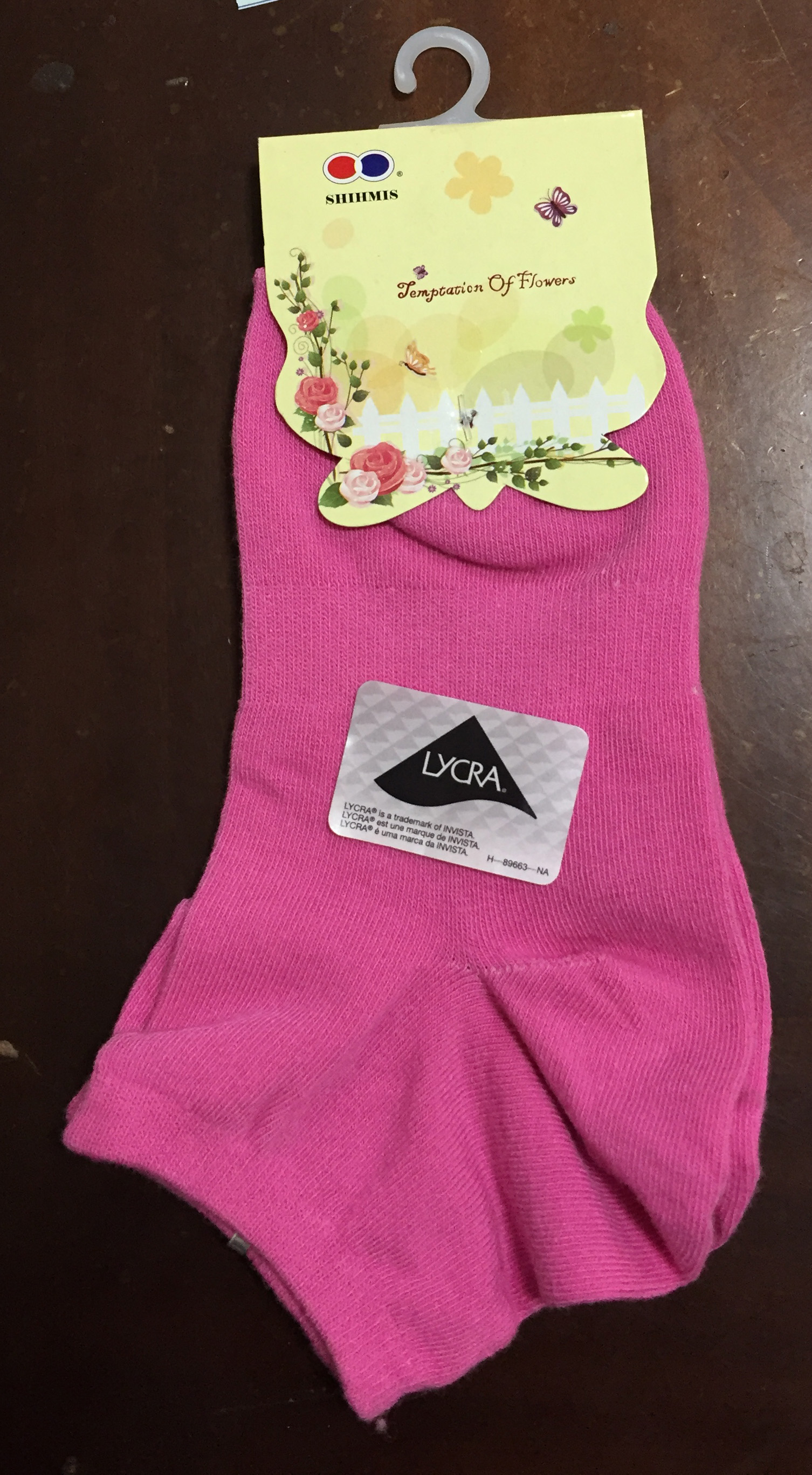 L型防滑1/2襪