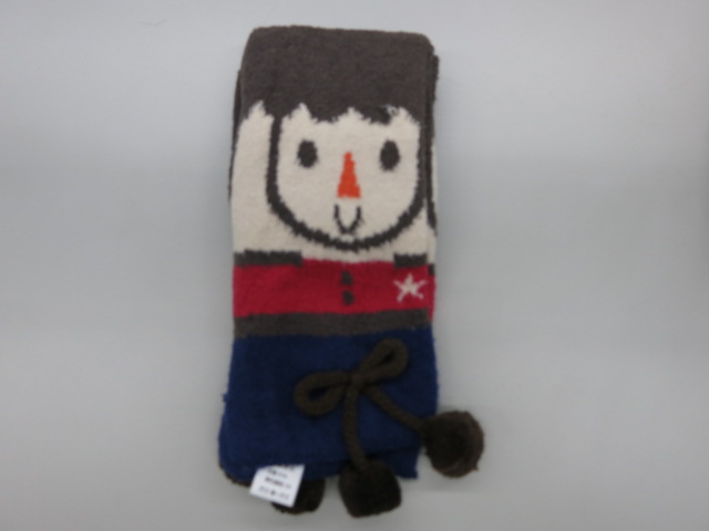 童羽毛小兵圍巾