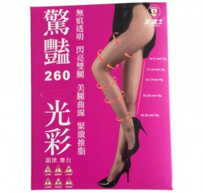 驚豔閃亮褲襪  (黑)  