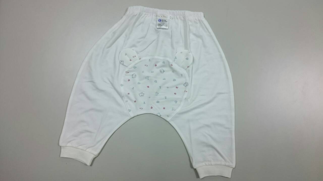 海洋小熊嬰兒長褲2入