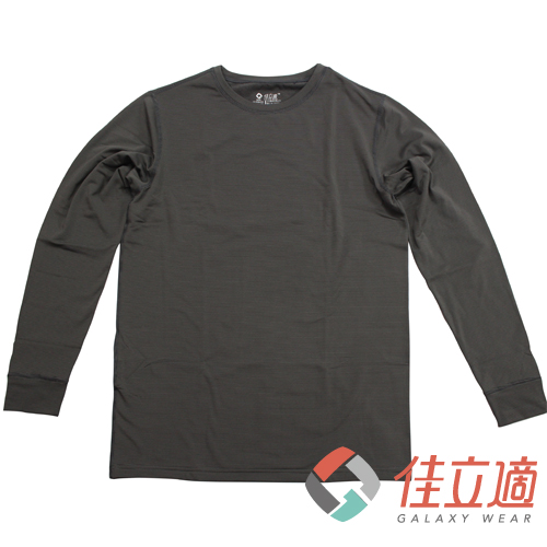 男性圓領-升溫蓄熱保暖衣