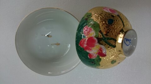 日用陶瓷-其它家庭器皿及盥洗室用具等產品 - 和氣生財杯