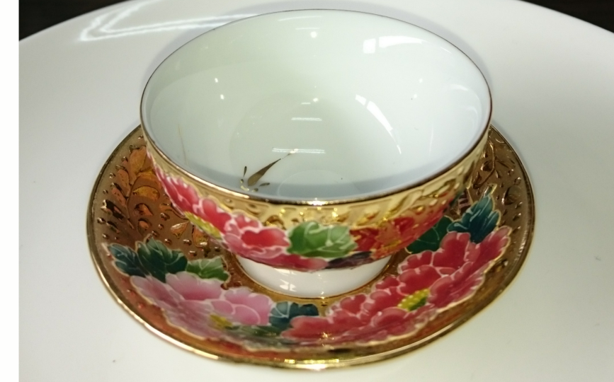 日用陶瓷-其它家庭器皿及盥洗室用具等產品 - 迷你圓杯杯托