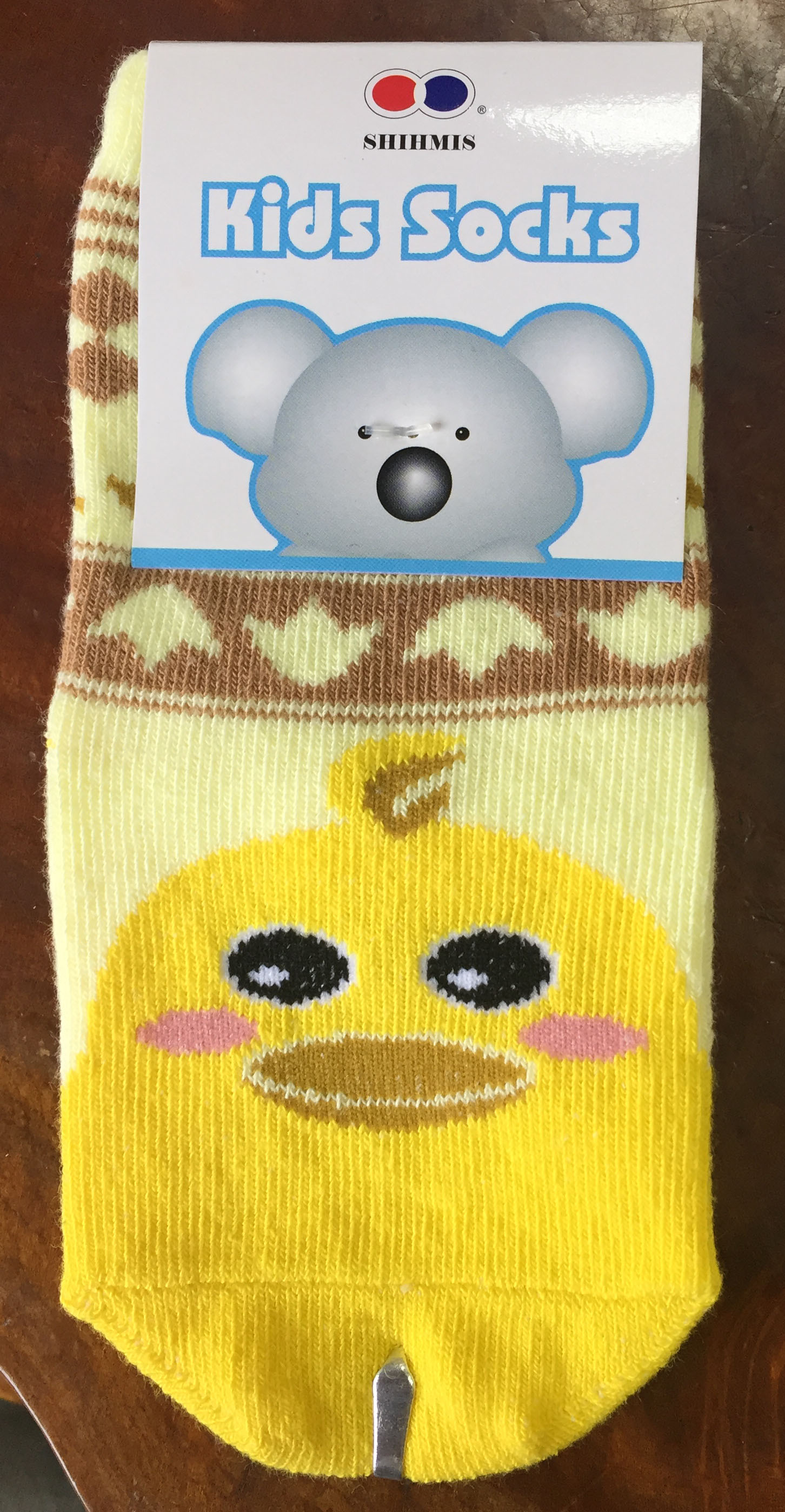 黃小鴨童襪