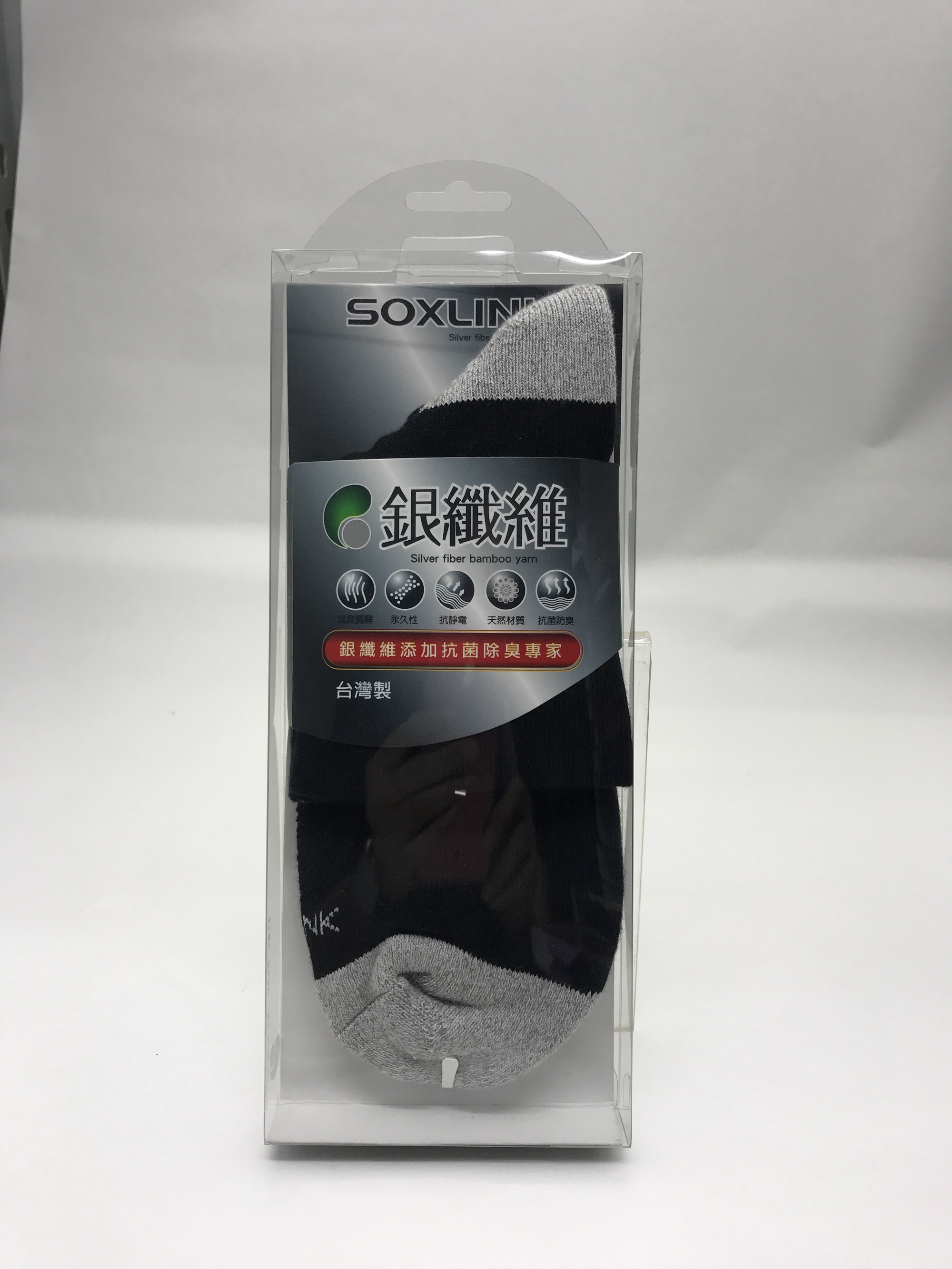 無痕寬口氣墊襪