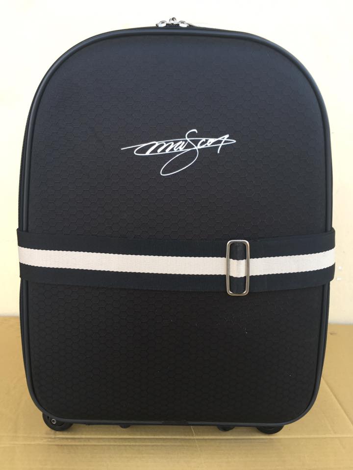 MASCOT蜂巢紋8輪360度爬樓梯旅行箱