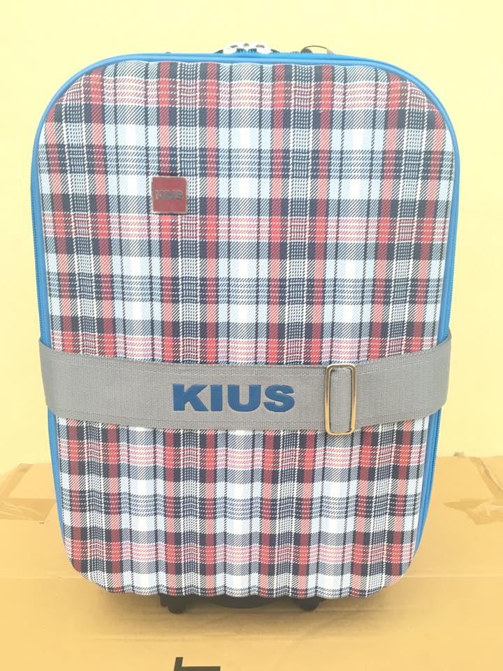 KIUS 高仕 Wave Plus 英倫格紋旅行箱