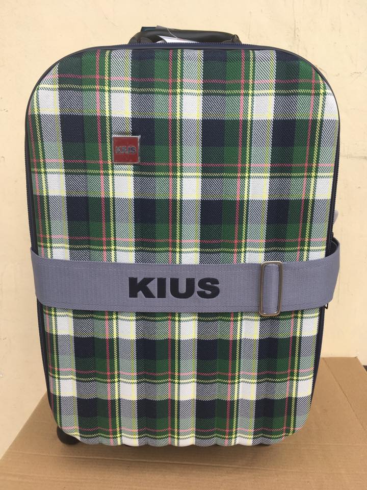 KIUS 高仕 Wave Plus 英倫格紋旅行箱