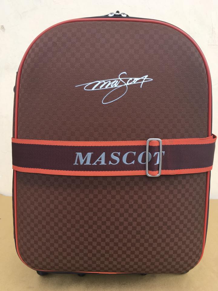 MASCOT特殊雙色格紋8輪360度爬樓梯旅行箱