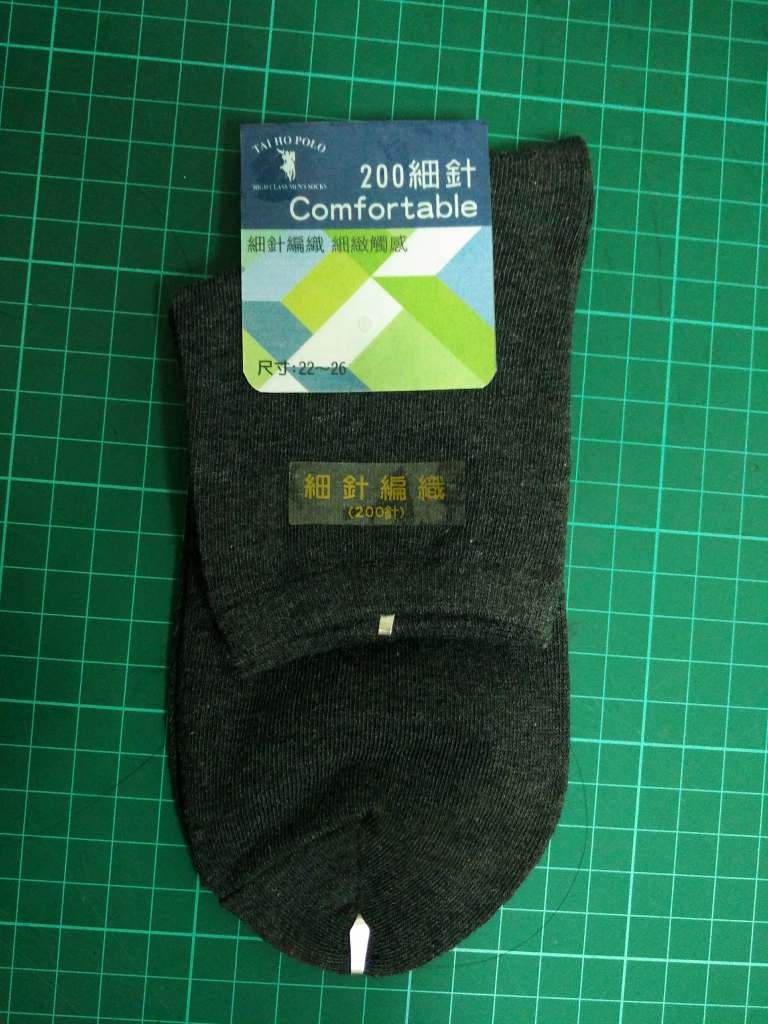 200針休閒襪