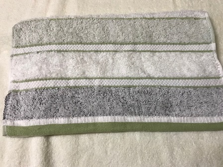 精緻色紗毛巾