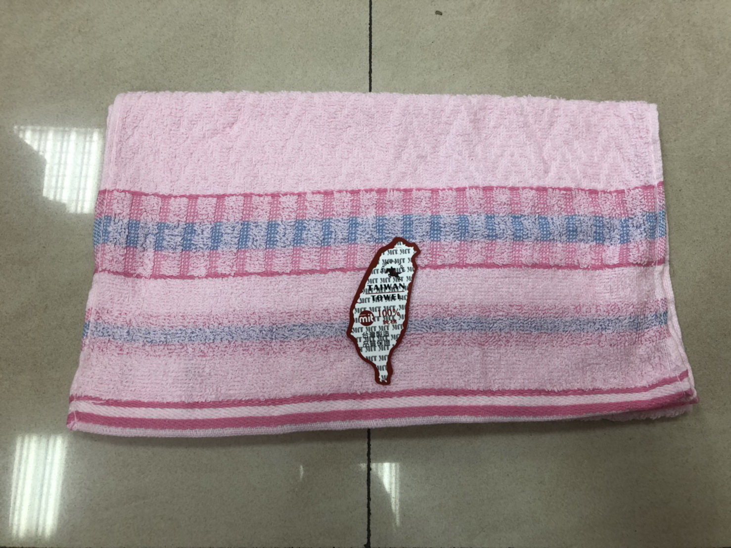 2609深淺大鐵軌毛巾