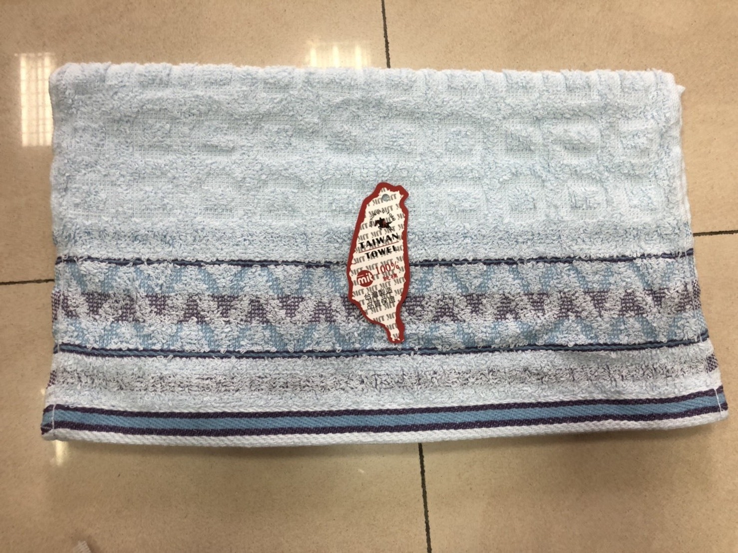 2624V段條毛巾