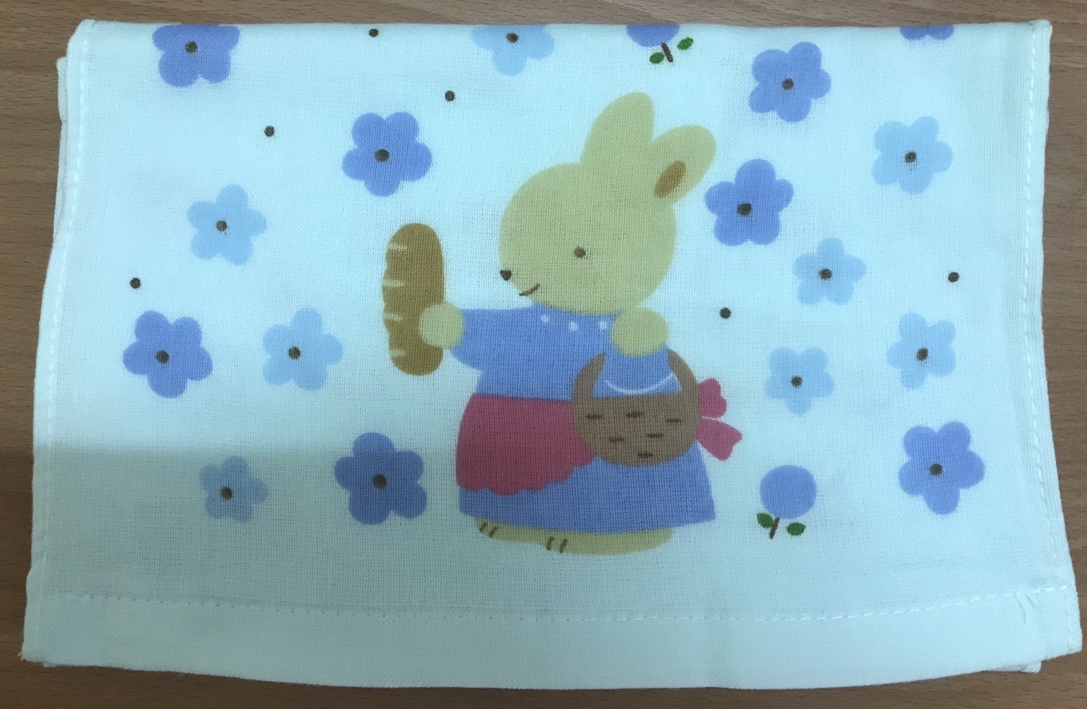 寶貝兔紗布童巾