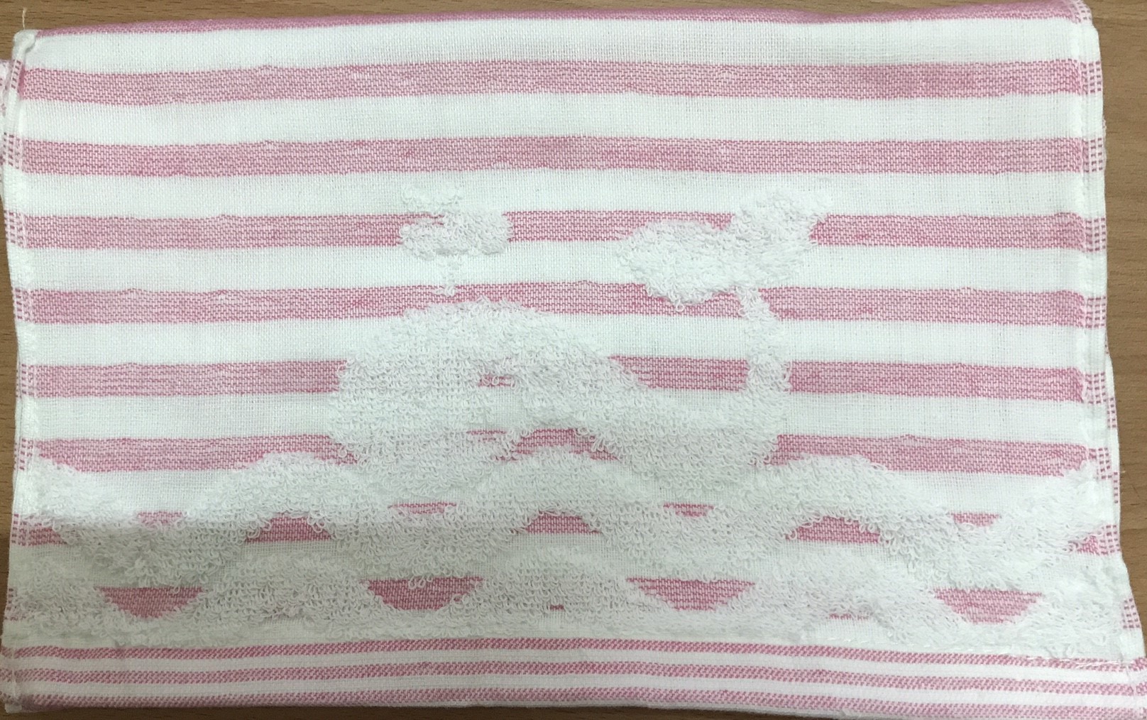 小鯨魚紗布童巾