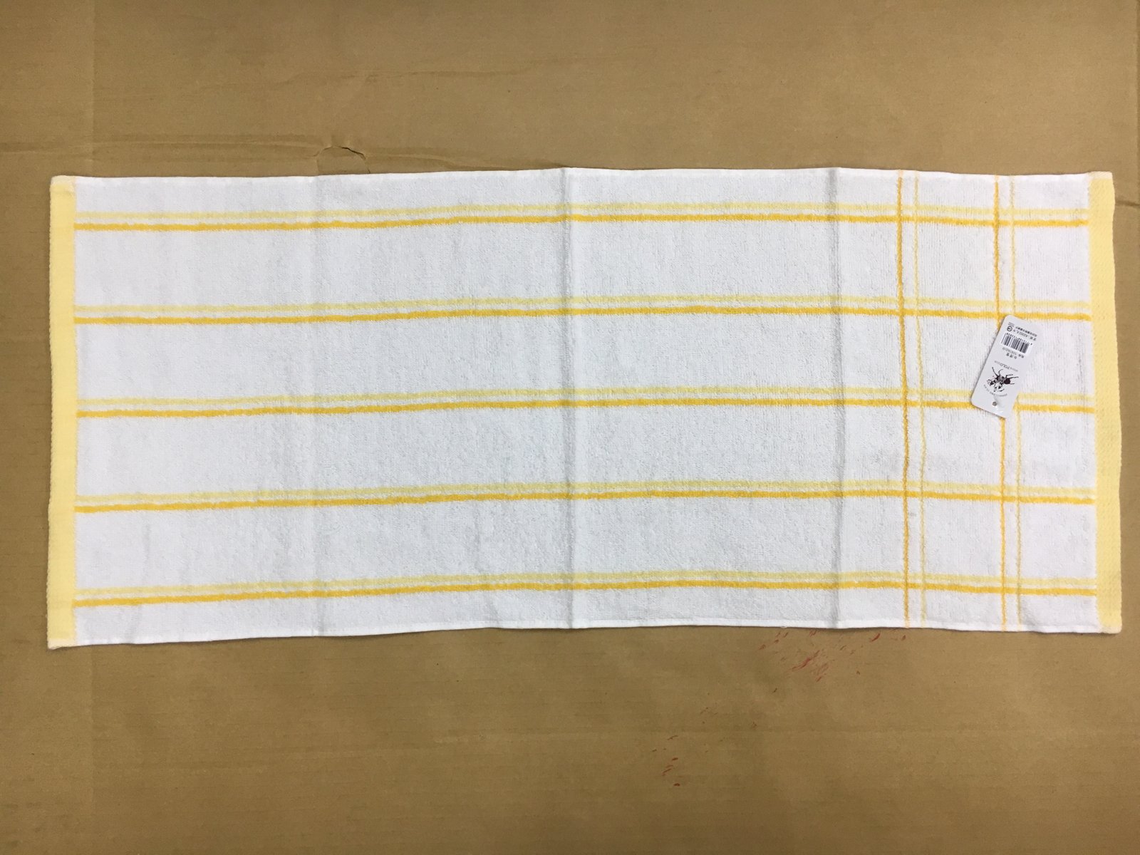 26深淺彩格毛巾