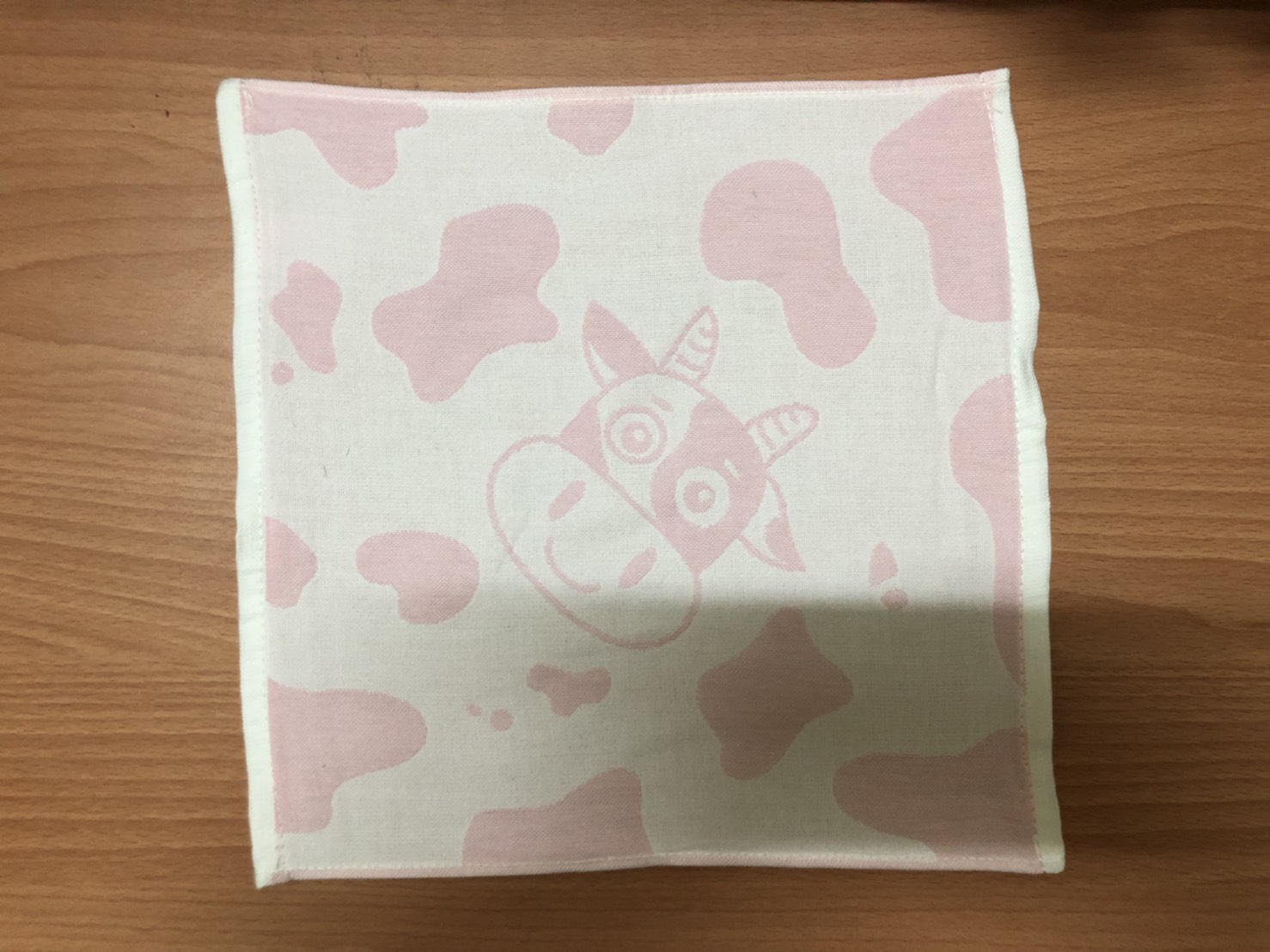 小乳牛紗布方巾
