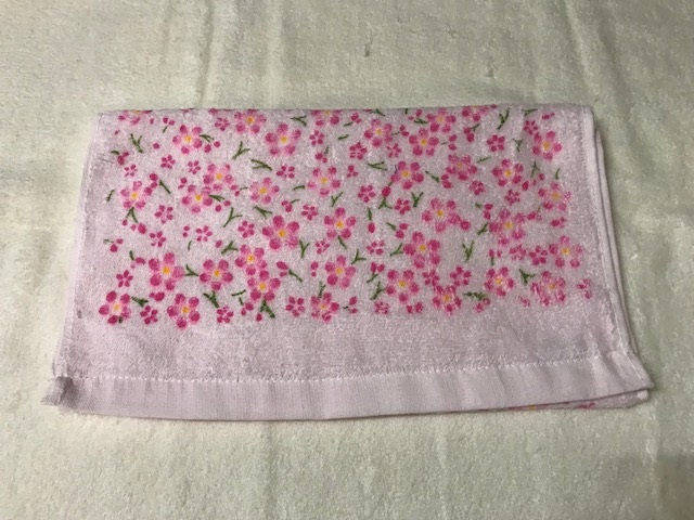 陽光小花毛巾