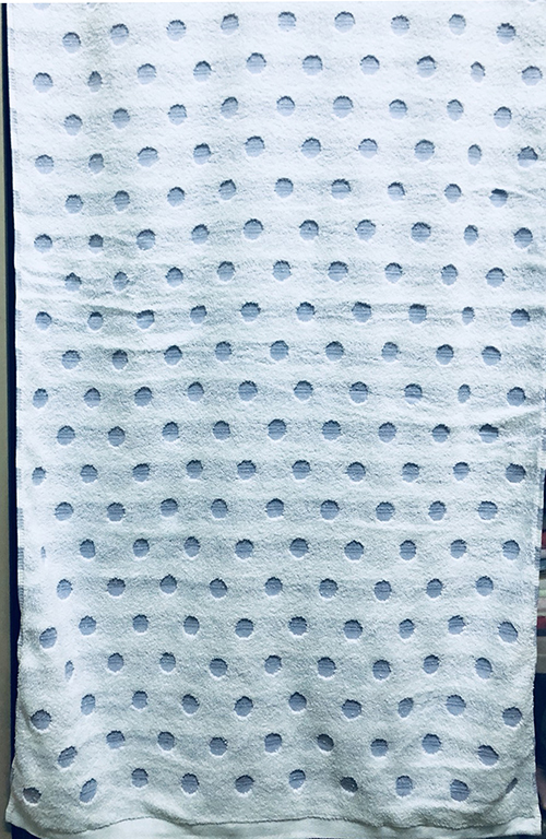 點點無撚紗浴巾