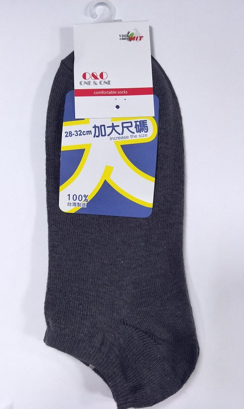平面加大船形襪	