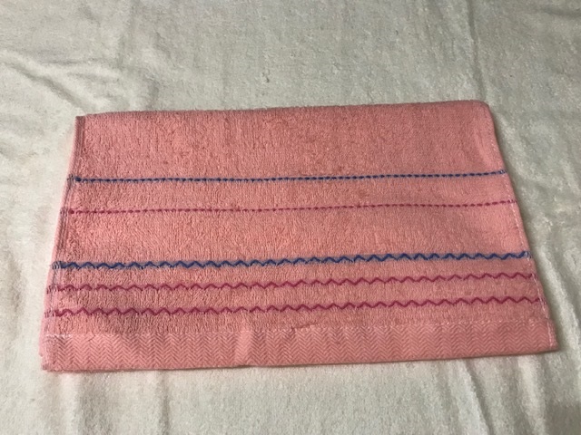 精緻色紗毛巾