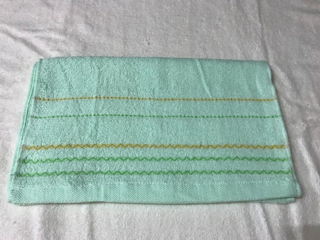 精緻色紗毛巾