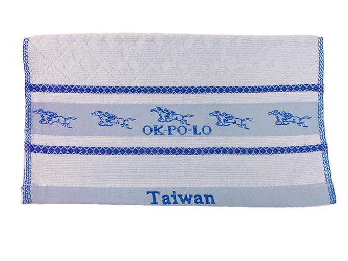 色紗毛巾