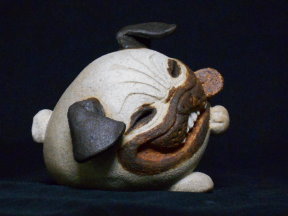 裝飾陶瓷-其它裝飾陳設陶瓷製品 - 哈巴狗