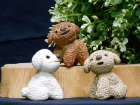 裝飾陶瓷-其它裝飾陳設陶瓷製品 - 小貴賓犬