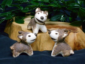 裝飾陶瓷-其它裝飾陳設陶瓷製品 - 小哈士奇