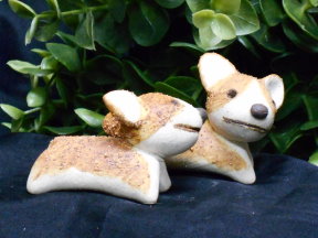 裝飾陶瓷-其它裝飾陳設陶瓷製品 - 小柯基犬