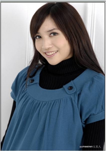大圓領針織孕婦長版束口T