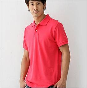 男款素面POLO衫
