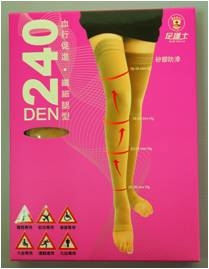 240D大腿露趾襪-膚