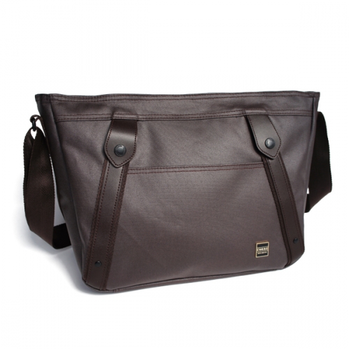 雅痞個性梯形手提兩用斜背包