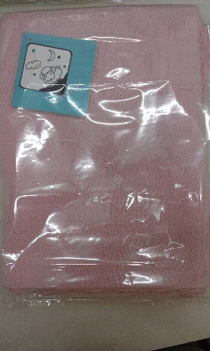 綿羊棉毯95*125 - 淺粉