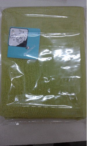 綿羊棉毯125*140 - 粉綠