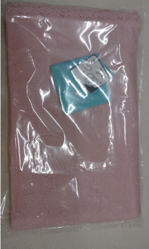 綿羊棉毯125*140 - 粉