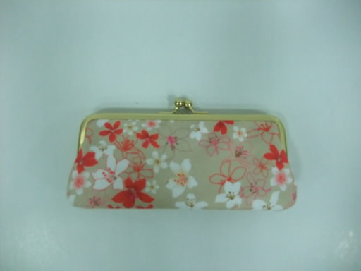 桐花眼鏡口金夾