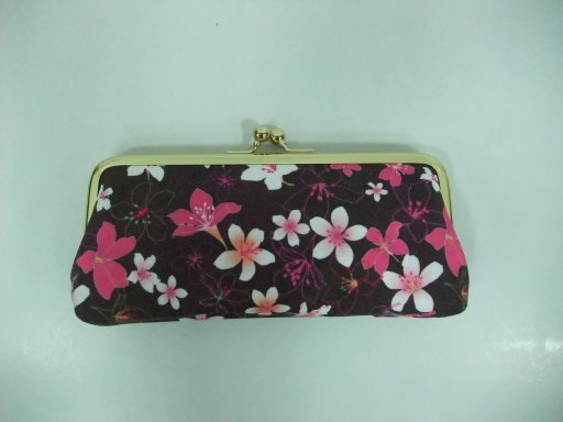 桐花眼鏡口金夾