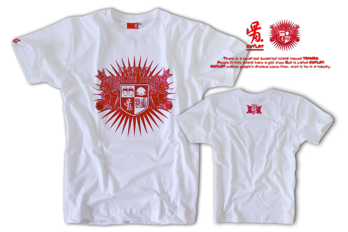 純棉文創Tee-白色