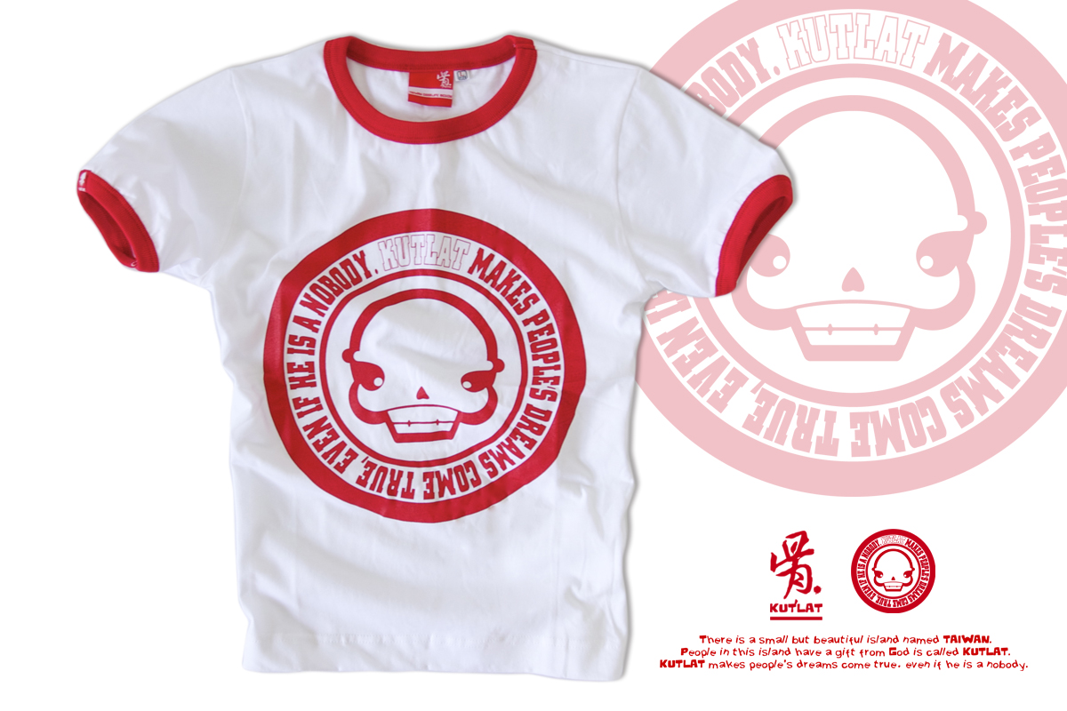 純棉文創Tee-白色