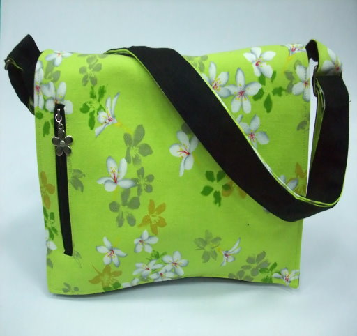 桐花大書包(拉鍊)