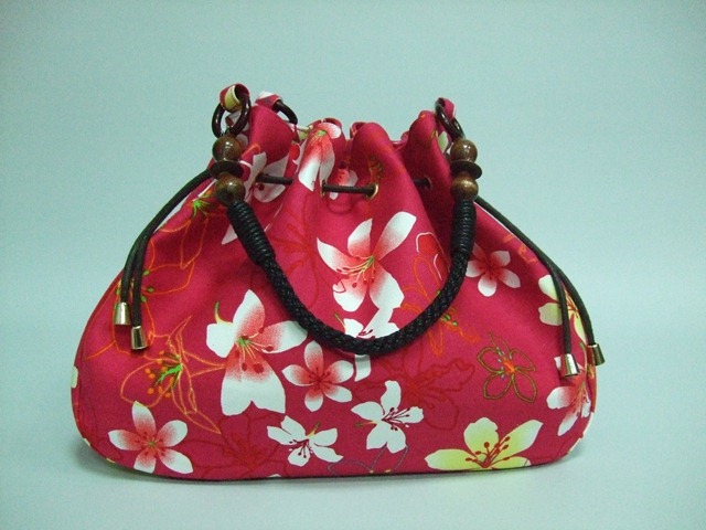 桐花束口手提袋