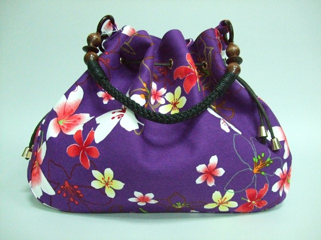 桐花束口手提袋